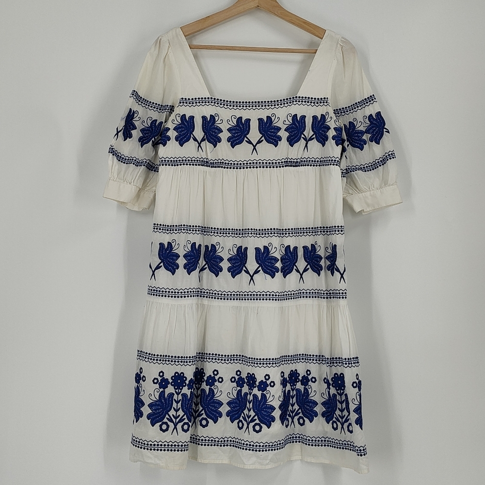 Moda International | embroidered dress